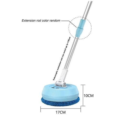 Spazzola Rotante Pulitore Finestre Auto Elettrico Vetro Asta Telescopica Aa102 - Foto 2