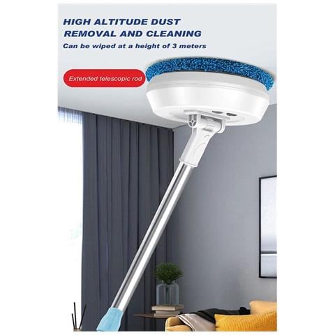 Spazzola Rotante Pulitore Finestre Auto Elettrico Vetro Asta Telescopica Aa102 - Foto 5