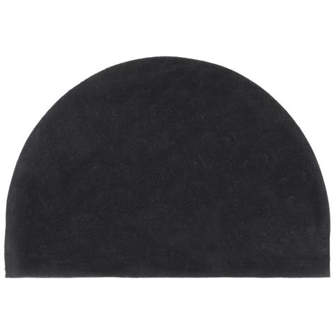 Zerbino Grigio Scuro Mezzo Rotondo 40x60 Cm Fibra Di Cocco - Foto 2