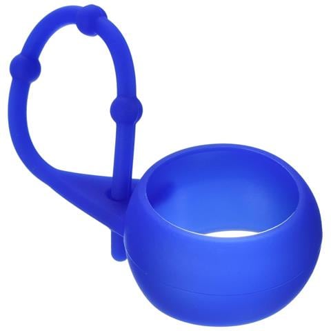 Pinza Per Palline Da Golf In Silicone Con Portachiavi - Blu - Foto 1