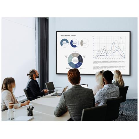CDE9830 visualizzatore di messaggi 2,49 m (98") Wi-Fi 500 cd /m² 4K Ultra HD Nero Touch screen Processore integrato Android 11 - Foto 2
