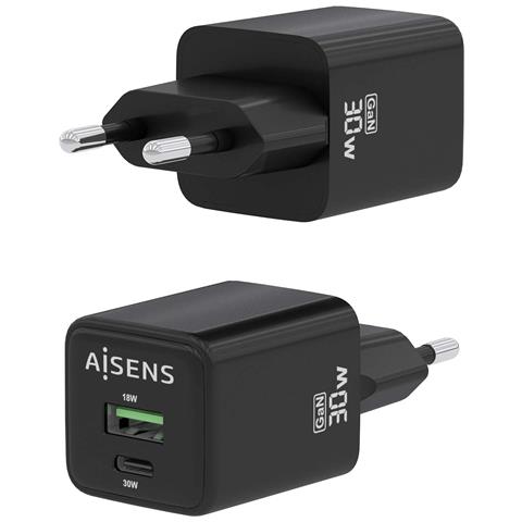 ASCH-30W2P038-BK Caricabatterie per dispositivi mobili Universale Nero AC Ricarica rapida Interno - Foto 6