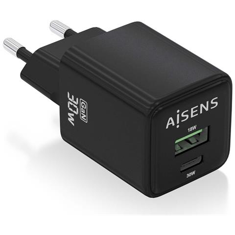 ASCH-30W2P038-BK Caricabatterie per dispositivi mobili Universale Nero AC Ricarica rapida Interno - Foto 1