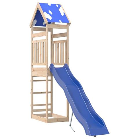 Set Da Gioco Da Esterno In Legno Massello Di Pino - Foto 2