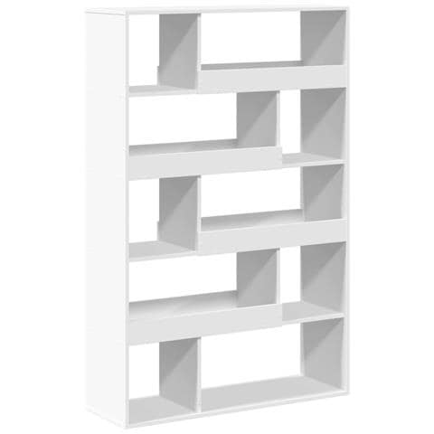 Libreria Bianca 100x33x156,5 Cm In Truciolato - Foto 2