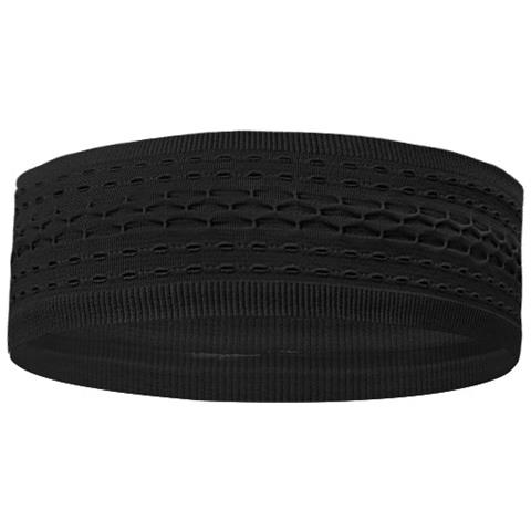 Fascia Da Corsa In Maglia Plissettata Black - Foto 1