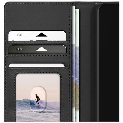 Custodia Per Samsung Galaxy S24 Con Cover Rimovibile, Nero - Foto 2