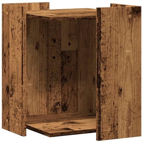 Recinto Lettiera Gatti Grigio Sonoma 60x40x40 cm in Truciolato - Foto 1