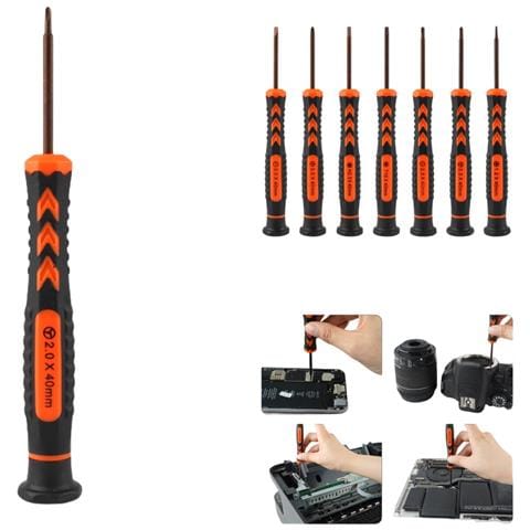 Set Di Cacciaviti Di Precisione Per Riparazioni Elettroniche - 6 Pezzi - Foto 2
