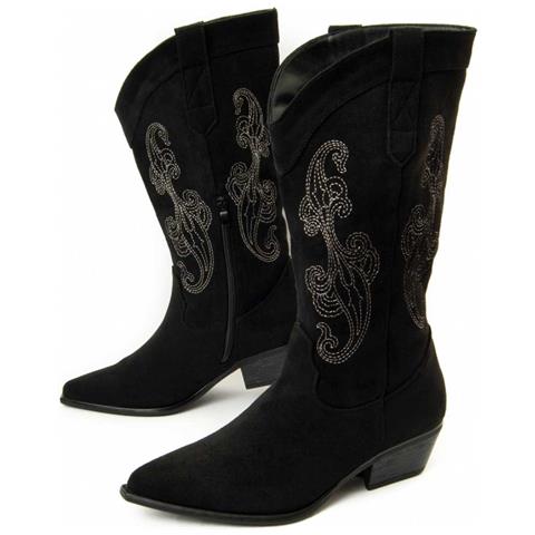 Stivale Con Tacco Bottavita24 Nero. - Foto 1