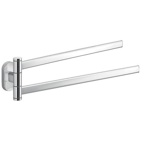 Portasalviette A Snodo Da Muro In Acciaio Inox E Cromall 5323 Serie Febo Cromato - Foto 1