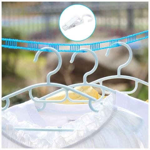 Stendibiancheria Portatile Da 3m - Antivento Per Interni Ed Esterni - Foto 4