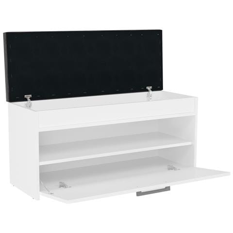 PARMA SZAFKA BIEL scarpiera Chiuso Bianco - Foto 3