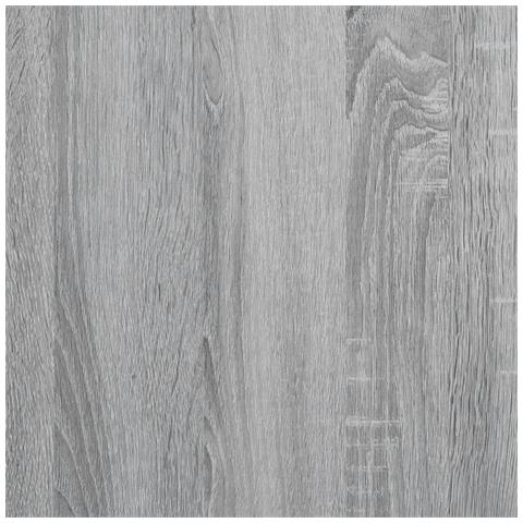 Contenitore con Coperchio Grigio Sonoma 40x40x51,5cm Truciolato - Foto 9