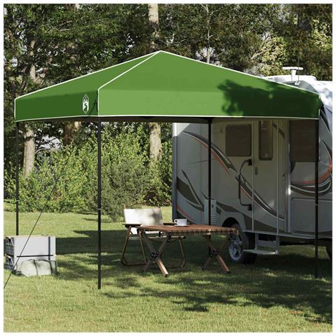 Tenda Aggiuntiva Pop-Up Verde 250 x 250 cm Tessuto - Foto 2