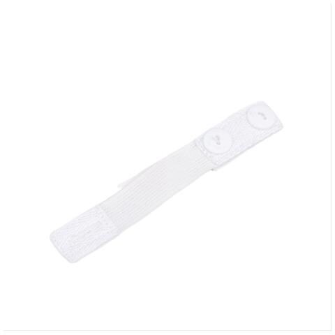 Estensore Per Pantaloni Premaman (2x15cm) - Bottone Elastico Regolabile Per Comfort White - Foto 1