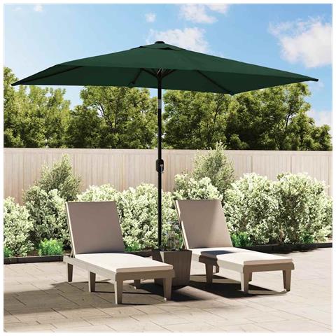 Lusso Casadino -  Parasole 200 X 300 Cm Verde Rettangolare - Foto 8