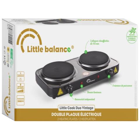 Piano Cottura Elettrico A 2 Fuochi, 2000w, Nero - 8857 - Foto 3