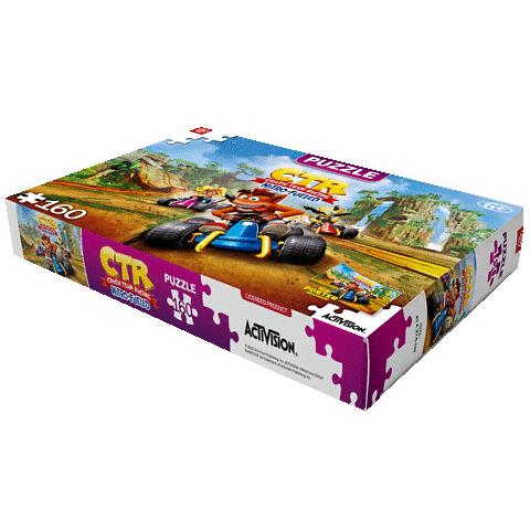 Kids Puzzle: Crash Team Racing Nitro-Fueled 160 pz Video game - Foto 2
