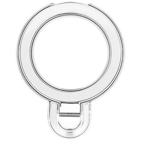Supporto Da Dito Ring Holder Stand Magsafe Anello Adesivo Silver  Per Smartphone - Foto 1