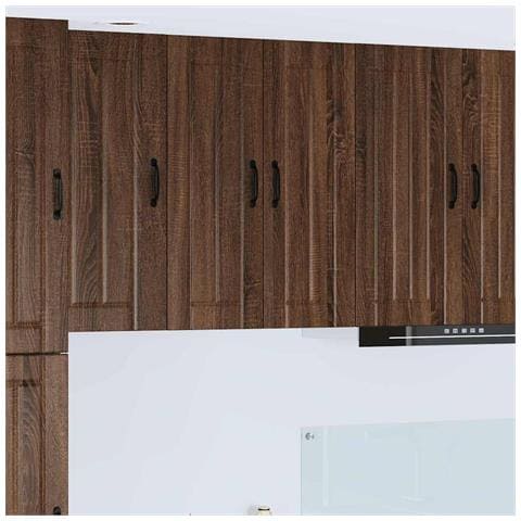 Mobile da cucina con lo scaffale Rovere Marrone 60 x 31 x 80 cm - Foto 2