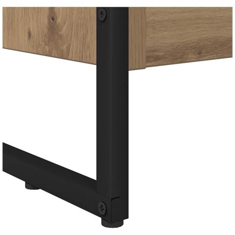 Armadio per Libri Rovere Artigianale 80 x 30 x 155 cm - Foto 9