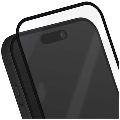 Vetro Ibrido Iphone 15 Pro Max Nano Glass Infrangibile, Trasparente - Foto 2