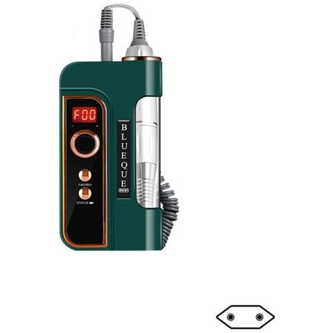 Mini Fresatrice Elettrica Ricaricabile Per Unghie - Portatile, Velocità Regolabile, Silenziosa - Spina Ue Green - Foto 1