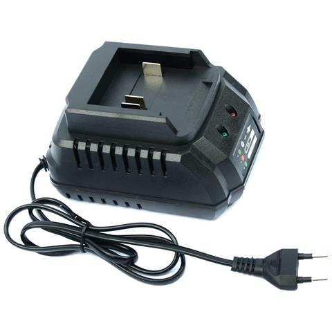 Caricabatterie Rapido 21v 1,2a Con Led - Compatibile Con Batterie Litio Animal Pro E Makita 18-21v | Protezioni Elettroniche | Nero - Foto 2