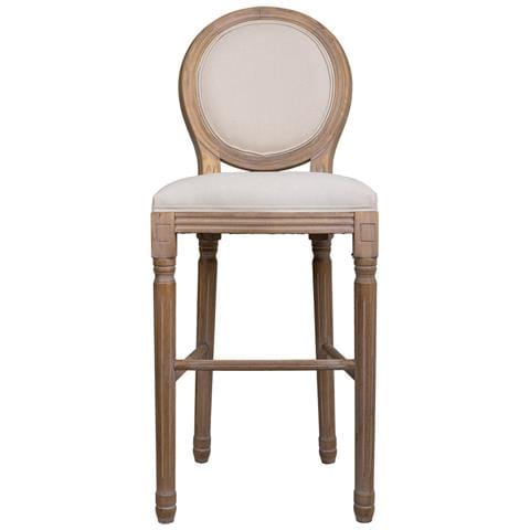 Sgabello In Legno Panna52x46x116h - Foto 2