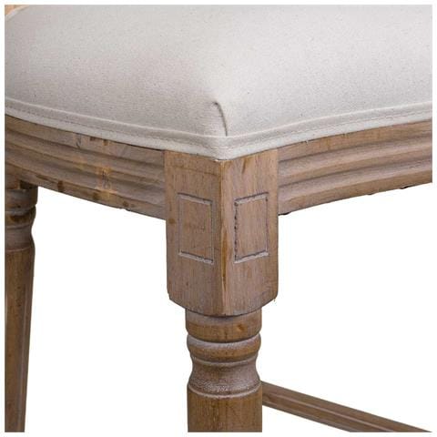 Sgabello In Legno Panna52x46x116h - Foto 8