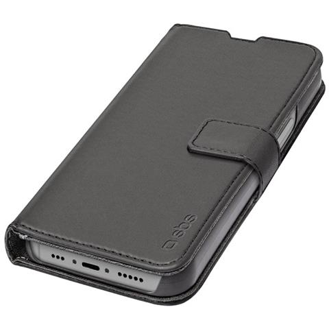TEBKWALIP1561K custodia per cellulare 15,5 cm (6.1") Custodia a borsellino Nero - Foto 1