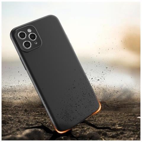 Custodia Morbida Per Samsung Galaxy A14 5g, Sottile, In Silicone, Nera. - Foto 2