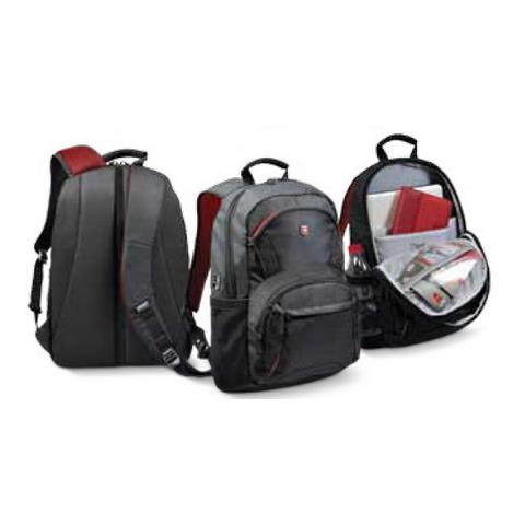 Borsa per Notebook fino a 15.6" in Nylon Colore Nero - Foto 2