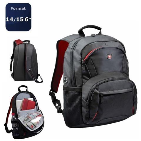 Borsa per Notebook fino a 15.6" in Nylon Colore Nero - Foto 1