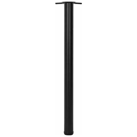 Set 4 Gambe Nere Per Tavolo Regolabili In Altezza 870 Mm - Foto 7