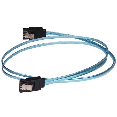 Cavo Interno Sata Iii Cm 50 Ultrasottile Con Clip Metallo - Foto 1