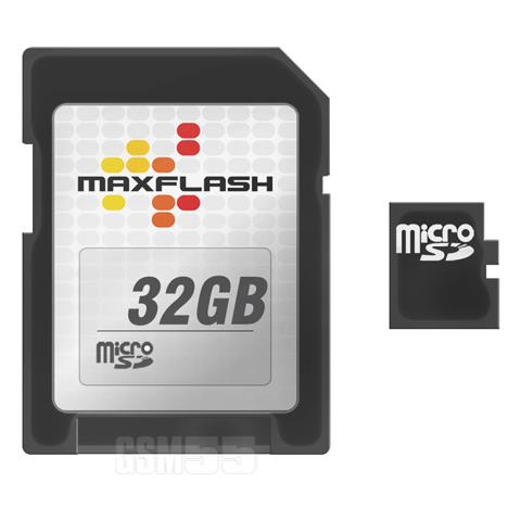 Memory Card Micro-sdhc 32gb Classe 4 Con Adattatore Sd - Maxflash - Foto 1