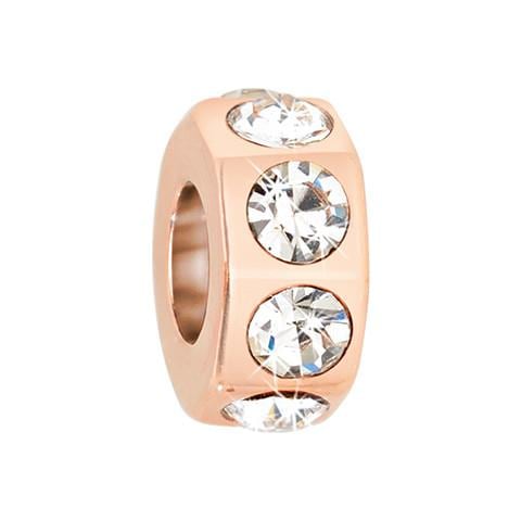 Bead Charm Acciaio inossidabile argentato Non applicabile - S0308663 - Foto 1