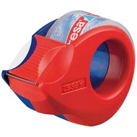 Dispenser Per Nastro Adesivo Blu, Rosso - Foto 1