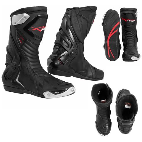 Stivali Omologati Ce Moto Quad Motocross Touring Sport Nero 42 - Foto 1