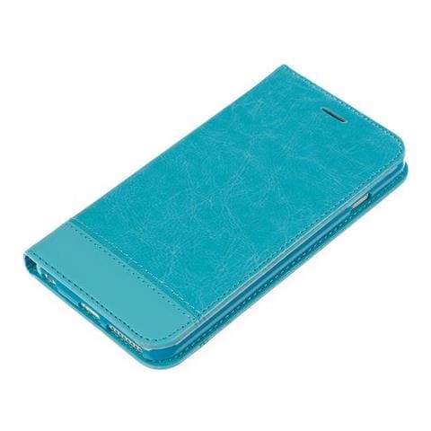 Wallet Folio Case, Cover A Libro - Apple Iphone 6 Plus / 6s Plus - Turchese - Foto 1