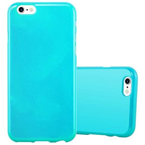 Custodia Compatibile Con Apple Iphone 6 / Iphone 6s In Jelly Celeste - Coperchio Protettivo In Silicone Tpu Flessibile - Foto 1