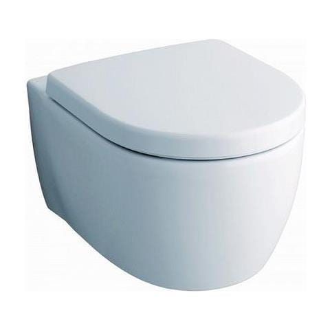 Wc Sospeso   Serie Icon Rimfree - Bianco Con Sedile Avvolgente Rallentato A Magazzino - Foto 7