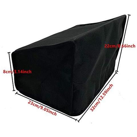 Nero Antistatico Impermeabile Antipolvere Stampante In Tessuto Nylon Case Cover Protector Per Epson Fastfoto Ff-680w Ad Alta Velocit Per Documenti E Foto Sistema Di Scansione - Foto 4