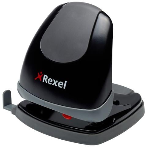 Easy Touch Perforatore a 2 Fori a Basso sforzo - Nero / Grigio, Nero / grigio - Foto 1