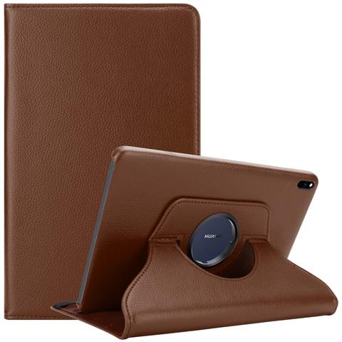 Cadorabo Custodia Per Tablet Compatibile Con Huawei Matepad Pro (10.8 Zoll) In Bruno Fungo - Coperchio Protettivo Senza Auto Wake Up, Con Funzione Stand E Chiusura A Fascia Elastica - Foto 1