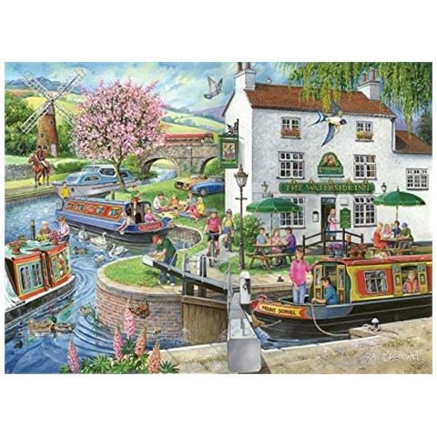 Puzzle Da 1000 Pezzi By The Canal Della Casa Dei Puzzle - Foto 1