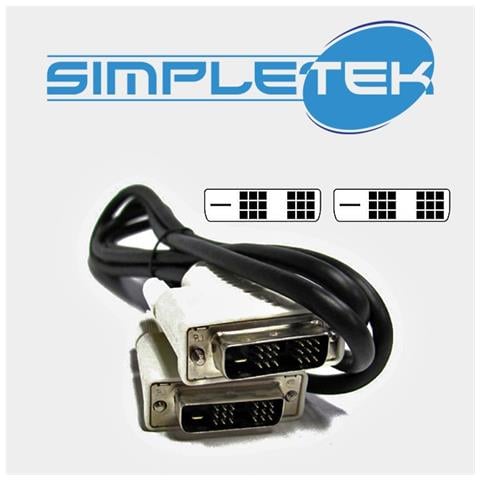 Cavo Video Single Link Dvi Dvi-d 18+1 Video Pc Computer Desktop Monitor 1,5m - Foto 1