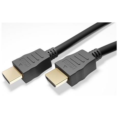 Goobay 61637 Cavo Hdmi 0,5 M Hdmi Tipo A (standard) Nero - Foto 1